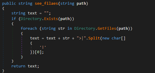 Read directory alt text