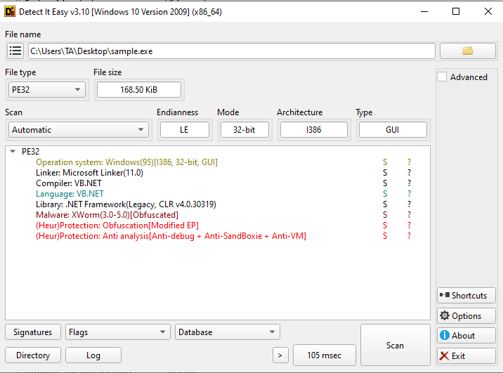 Detect It Easy alt text